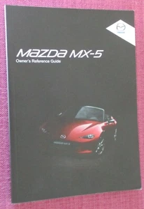 (2015) MAZDA MX-5 (2015 - 2018) OWNERS MANUAL - USER GUIDE - OWNERS HANDBOOK. - Picture 1 of 6
