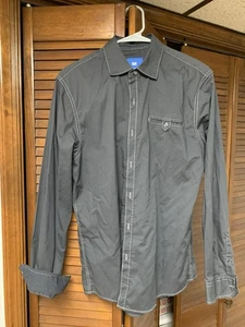 Michael Brandon Mens Button Down Shirt Gray Size Medium - Picture 1 of 3