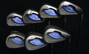 CALLAWAY STEELHEAD X16 IRONS SET 4-9, PW IRONS, STIFF FLEX, RH, SHAFT 38" (5I) - Picture 1 of 13
