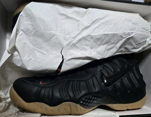 2015 Nike Foamposite Pro Black Gucci Size 10.5 Never Worn With Original Box - Picture 1 of 1