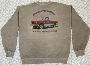 GMC Super Truck American Made 1982 Crew Sweatshirt - Bild 1 von 2