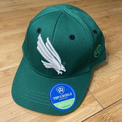 Sombrero ajustado elástico de ajuste único flexible verde medio North Texas BONITO Foto 1 de 4