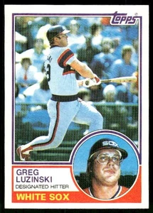 1983 Topps Greg Luzinski #310 Chicago White Sox - Picture 1 of 2