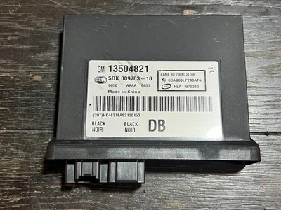 2010 CADILLAC SRX CHASSIS CONTROL COMPUTER MODULE OEM 13504821 - Image 1 of 3