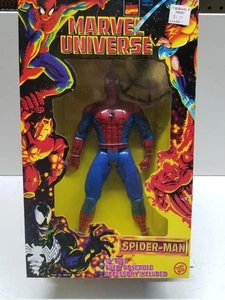 ToyBiz Marvel Universe 10 in Deluxe Spider-Man Figura NUOVO - Foto 1 di 4