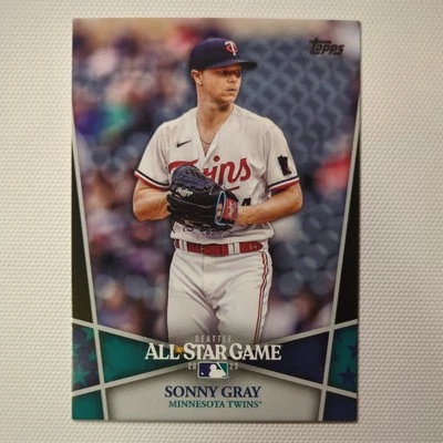 2023 Topps All-Star Game Sonny Gray Black Parallel /399 Twins - Image 1 of 2