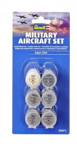 REVELL 39071 SET PEINTURES MILITAIRES AVION KIT DE COULEURS AQUA COLOR REVELL - Picture 1 of 1
