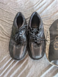 USED Dexter SST 8 Pro Black/Grey Men's Bowling Shoes SIZE 9m W/ Protectors - Picture 1 of 9