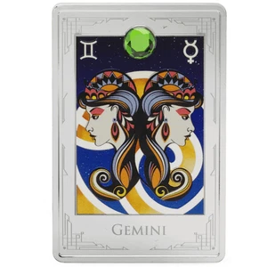 Silbermünze Niue Sternzeichen Zwillinge 2025 2 oz PP - Bild 1 von 10