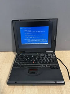IBM Thinkpad 570 Retro Laptop MS DOS, Rarität - Intel Pentium II - 256 MB RAM - Bild 1 von 10