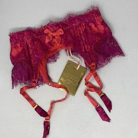Agent Provocateur Mikaela SOIREE Pink Suspender AP2 Small NWT