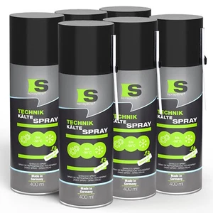 Spraytive 6x400ml Technik Kältespray Eisspray Vereisungsspray Kühlspray -50°C - Bild 1 von 6