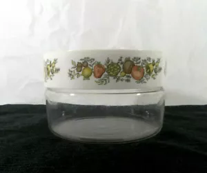 Vintage Pyrex Spice of Life See N Store Glass Canister - Picture 1 of 12