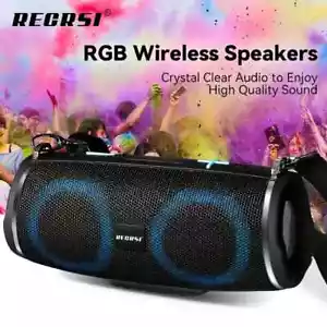 Carica altoparlante Bluetooth stile 5 portatile nero non JBL - Foto 1 di 1