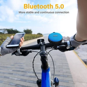 Waterproof Bike Bluetooth Speaker with Bicycle Mount,Portable Travel Speaker - Picture 1 of 14