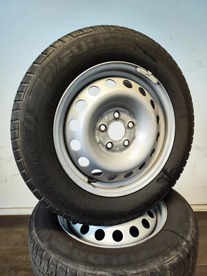 4  Sommerräder 205 65 R16 C Mercedes V Klasse W447 16" Stahlfelgen - Bild 1 von 3