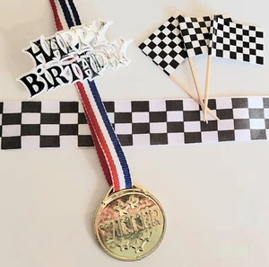 Grand Prix Medal Winner Sport Cake Kit Cake Topper Decorations - Picture 1 of 1