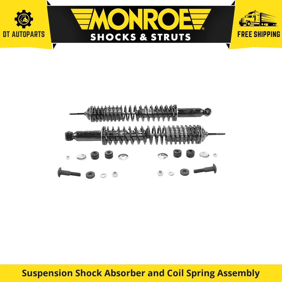 Conjunto de amortiguador y muelle helicoidal trasero Monroe para Chevrolet Bel Air 1953-1957 Foto 1 de 1