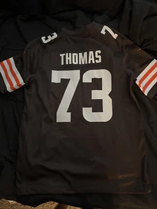 Official Joe Thomas Cleveland Browns Home brown jersey size large - Picture 1 of 4