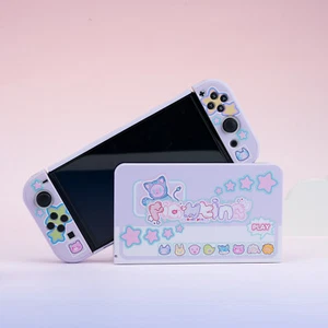 GeekShare Nintendo Switch Protective Case Switch OLED Dock Cover Animal Fighting - Picture 1 of 28