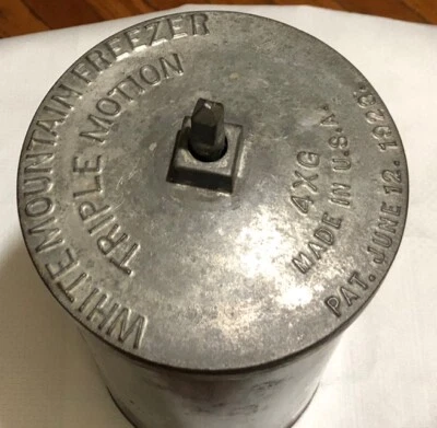 BOTE/PALETA MEZCLADORA PARA HELADERA WHITE MOUNTAIN 4XG Foto 1 de 4