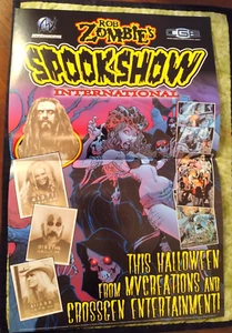 Póster promocional internacional Rob Zombie Spookshow/Crossgen Entertainment/17 x 11 - Imagen 1 de 1