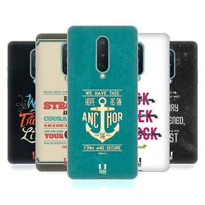 FUNDA HEAD CASE DESIGNS CON DIBUJO DE GEL SUAVE CHRISTIAN TYPO 2 PARA TELÉFONOS GOOGLE ONEPLUS - Imagen 1 de 12