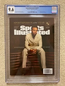 Stephen Curry CGC 9.6 Sportsperson Of The Year 12/15/2022 SI Magazine Newsstand - Picture 1 of 3