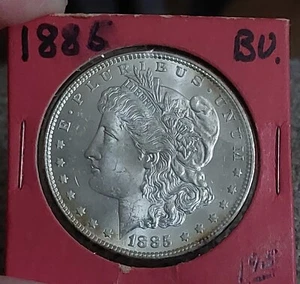 Dólar de plata Morgan 1885 Bu & Sharp Strike - Imagen 1 de 10