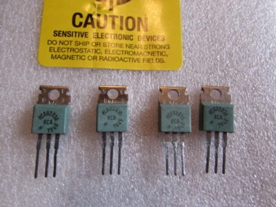RCA8203A GENUINE RCA PNP DARLINGTON POWER TRANSISTOR NOS 4 PIECES FAST SHIP USA - Image 1 of 4