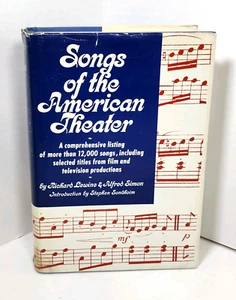 Songs of the American Theater by Richard Lewine (1973, HC) 12,000 + Listings - Imagen 1 de 13