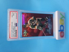 2013-14 Fleer Showcase Metal Universe PMG Red /75 Dino Ciccarelli #MU-18 PSA 9