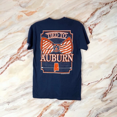 Tide To Auburn T-shirt Size Small Cover