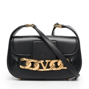 BOLSO DE HOMBRO VALENTINO GARAVANI VLOGO CADENA HECHO EN ITALIA WB0K81ZHF0NO - Imagen 1 de 6