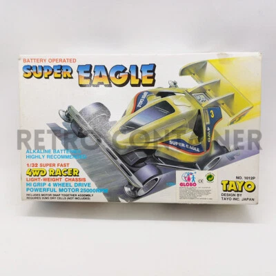 Vintage Tamiya MINI 4WD 4-WD - Tayo Japan Super Eagle Knock Off Sealed MISB - Immagine 1 di 2