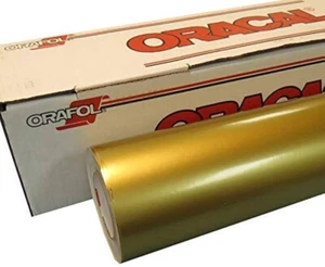 Oracal 651, 1 Roll 24" x 30 ft. GOLD #090 Vinyl for Craft,Sign, - Picture 1 of 2
