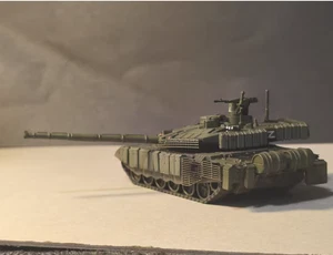 Tanque de batalla principal ruso T-90M modelo acabado pintado 1/72 - Imagen 1 de 9
