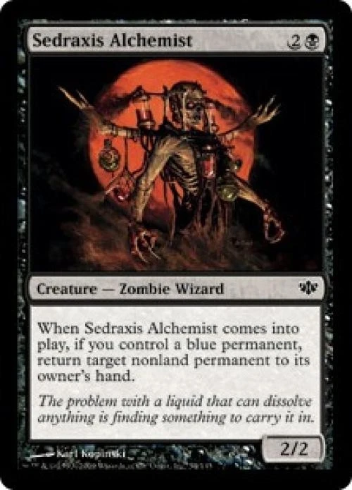 Sedraxis Alchemist -Foil Medium Play MTG Conflux - Image 1 of 1