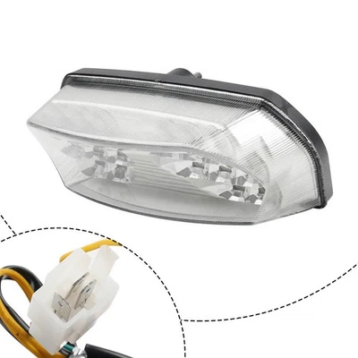 Прозрачные интегрированные светодиодные задние фонари указатели поворота для Kawasaki Ninja ZX-7R 1996-2003 - Изображение 1 из 4