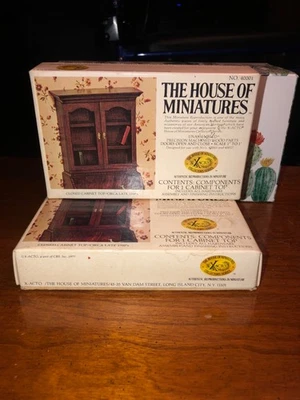 复古 The House Of Miniatures 封闭柜上衣 1:12 娃娃屋套件 40001 — 第 1/4 张图片