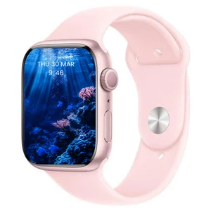 Apple Watch Series 9 41MM Aluminium GPS + Cellular Pink - Excellent Refurbished - Photo 1 sur 2