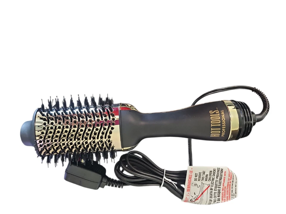 HOT TOOLS 24K Gold Blow Dryer Brush HT1076, 1.0 Non-Detatchable - Image 1 of 1