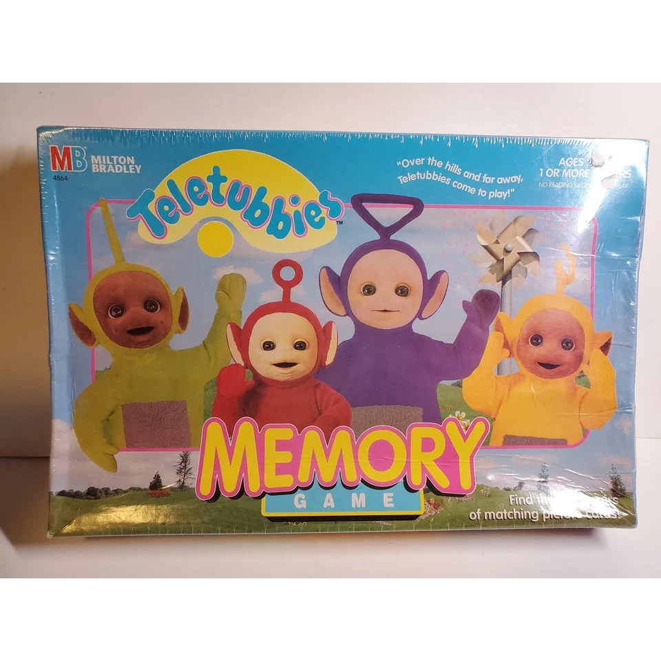Teletubbies Memory Game - Milton Bradley - 1998 - Image 1 of 3