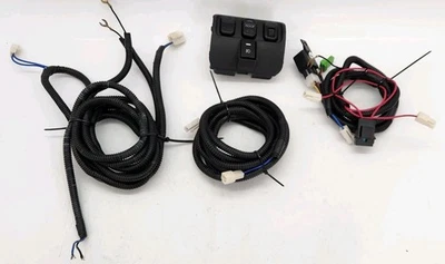 AFTERMARKET 1997-2001 Honda Prelude Fog Light Kit Switch Bezel & Wiring Harness - Image 1 of 4