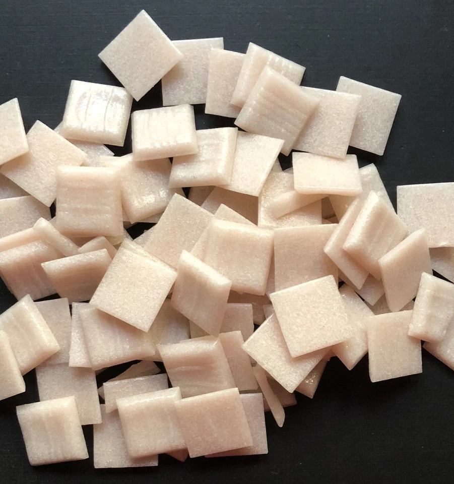 25马赛克瓷砖3/4英寸Buff Vertricco意大利玻璃瓷砖用品#62 — 第 1/1 张图片