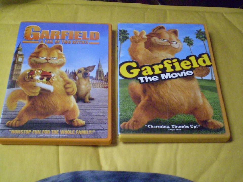 (2) Garfield DVD Lot: Garfield & A Tail of Two Kitties   Bill Murray Foto 1 de 1