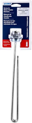 Elemento calentador de agua plegable atornillable Camco 4500W 240V baja densidad de vatios 02583 Foto 1 de 4