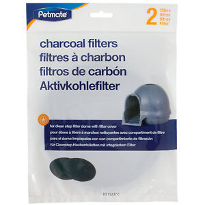 Booda Litter Box Charcoal Filters for Booda Dome, 2pk