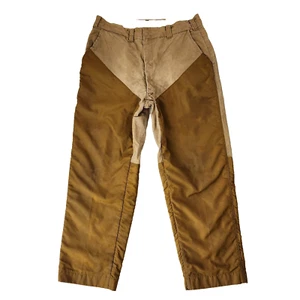 Vintage Duxbak Pants Mens 36x28 Aero Cloth Brush Briar Guard Upland Duck Hunting - Picture 1 of 11