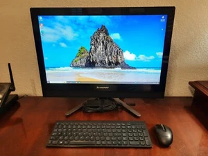 Lenovo C50-30 23" All In One Desktop Windows 10 i5-5005U 2.0GHz 8GB 1TB DVD-RW - Picture 1 of 15